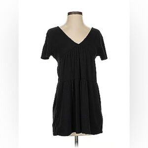 21 Saints Black swing dress rayon/poly blend Womans Small